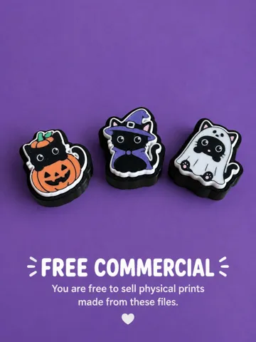 Objeto manipulable: Cats in costume clickers — vista de referencia 2