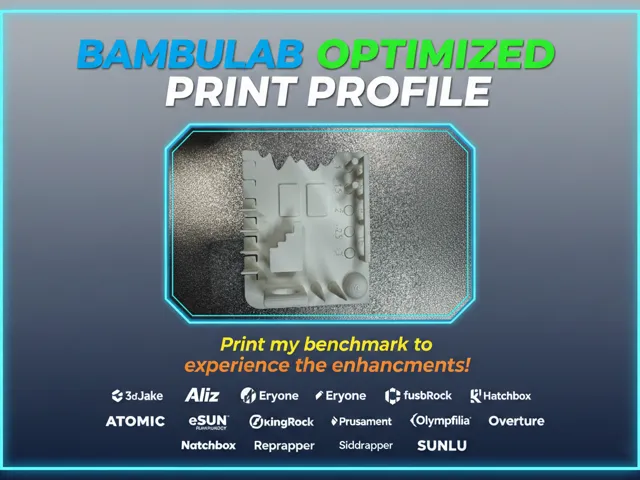 BAMBULAB OPTIMIZED PRINT PROFILES