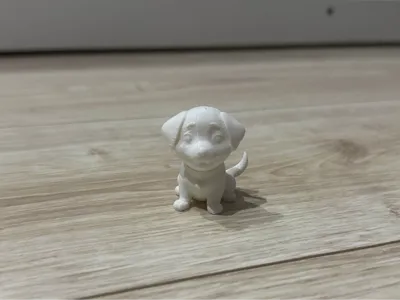 Cute Dog Sculpture