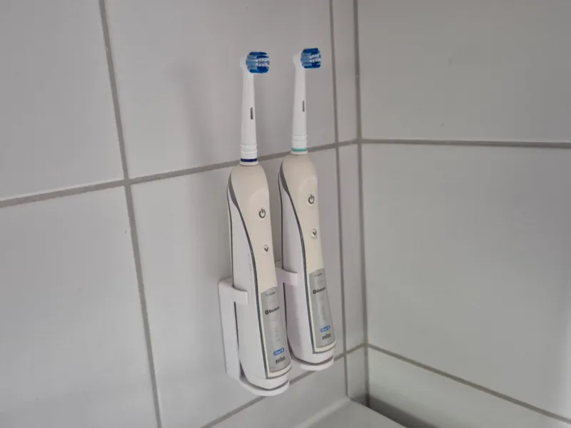Oral-B Halterung für 2 Zahnbürsten Wand 