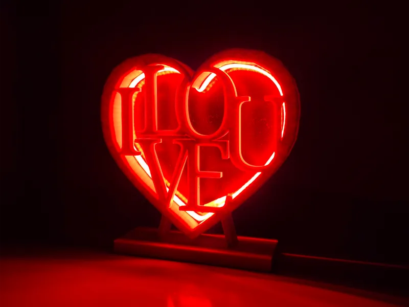 Heart-shaped Lamp