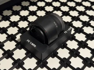 Gridfinity Box for Sony FE 50/F1.8 Lens