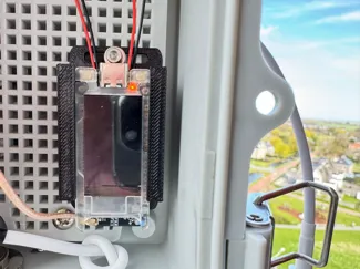 Heltec T114 v2 with display holder for repeater