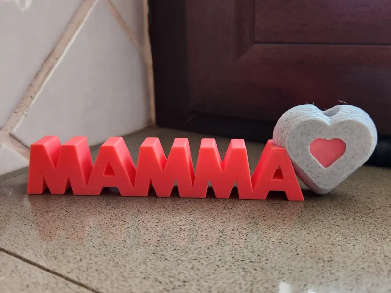 Mamma con cuore