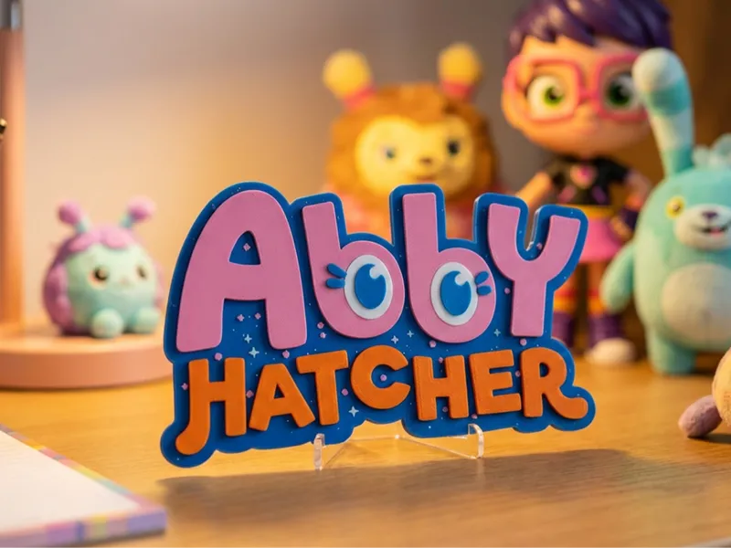 Abby Hatcher Display Sign