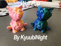Chiot loup chibi (sans support) — photo 1