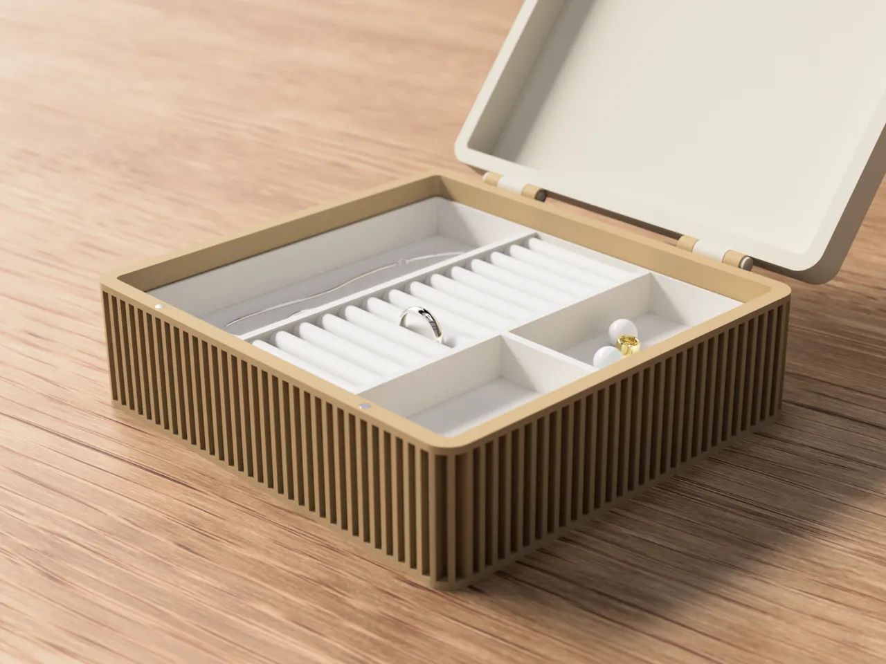 Modern Box for Jewelry / Watches / Tea / Firstaid view 2