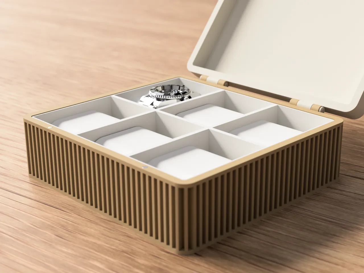 Modern Box for Jewelry / Watches / Tea / Firstaid view 3