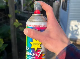 Spray Can Adapter Male Valve to Male Nib