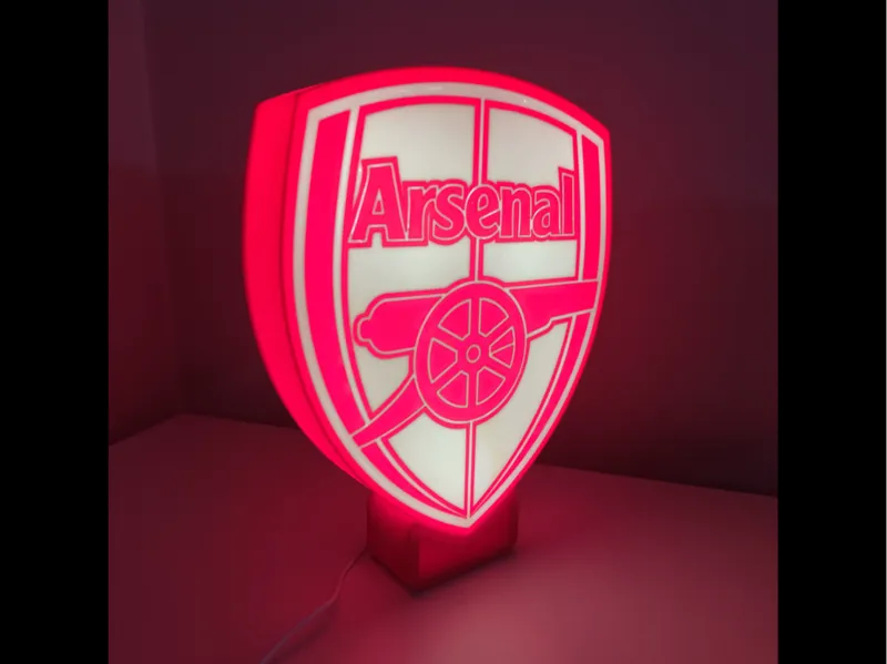 Light box/Lamp Arsenal FC