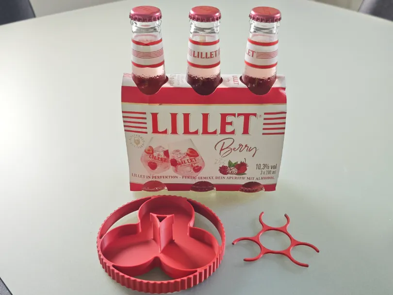 Modelo para impresión 3D: LILLET 3x 200 ml Geschenkverpackung. Referencia del modelo original.