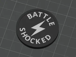battleshock token (40mm)