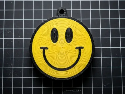 Smile Face Keychain