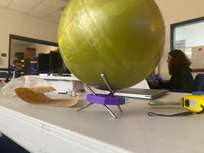 Sphere Holder for Bowling Balls and similar balls