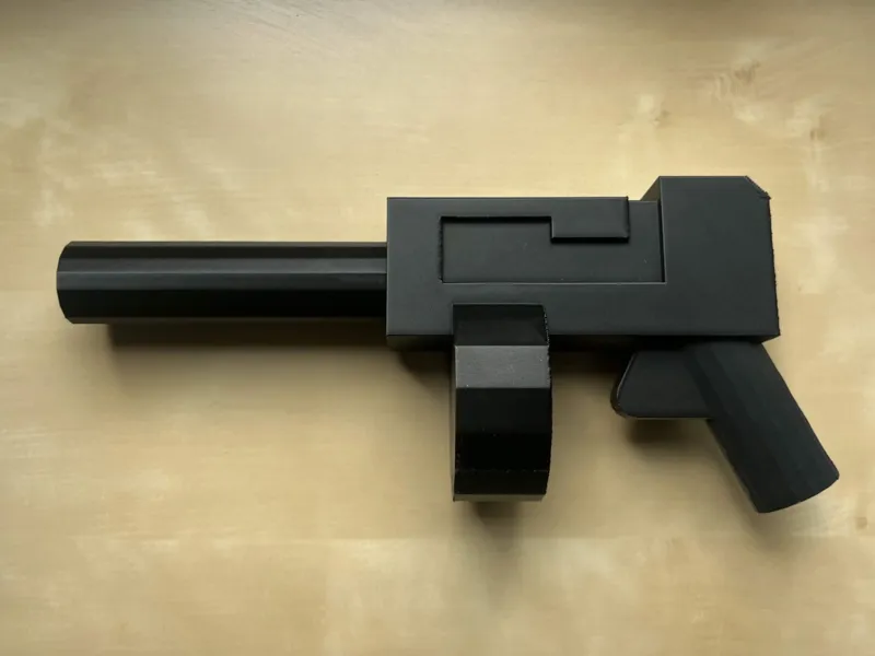Life-Sized L3go Batman Grapnel Gun Prop Pistol