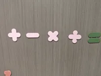 加减乘除等于运算符 摆盘配置 层高0.2 第8层暂停