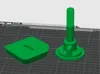 0.1mm layer, 2 walls, 20% infill