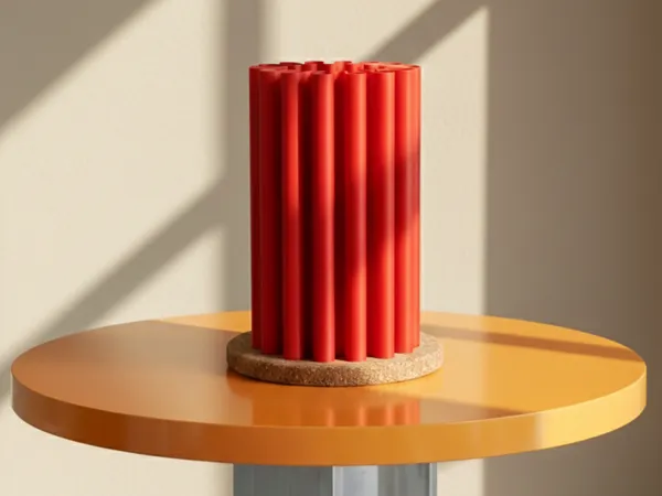 Vase style corail