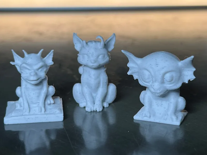 Three Cute Gargoyles