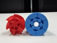 0.2mm layer, 2 walls, 10% infill, P1 & X1