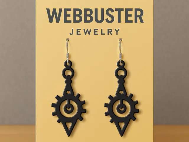 Clockwork Elegance - Steampunk Earrings