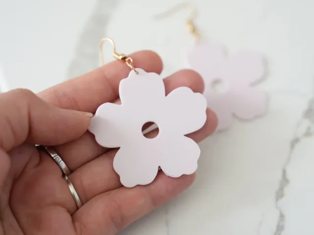 Flower Drop Earrings