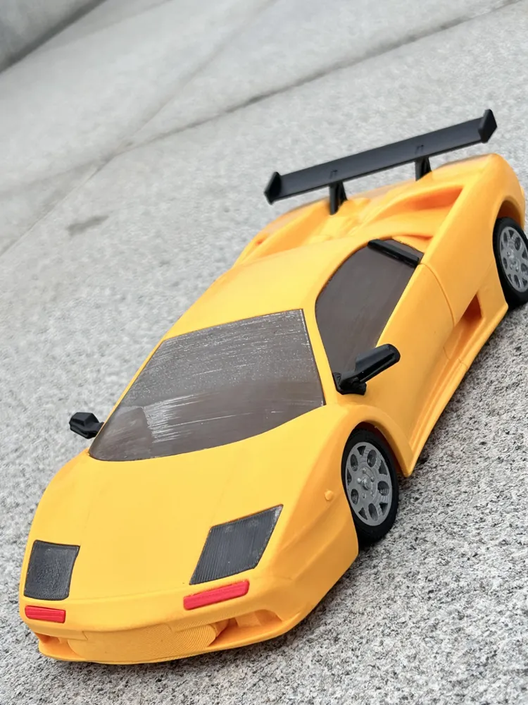 Historic Car Lamborghini Diablo Supercar - Static Version - Free 3D ...