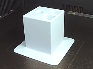 Double toothbrush and toothpaste stand