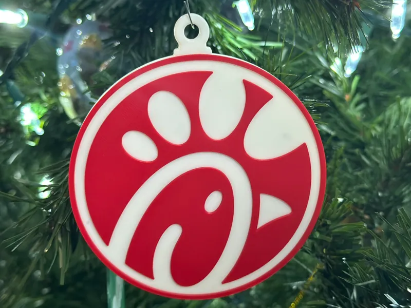 Chick-fil-A Christmas Ornament