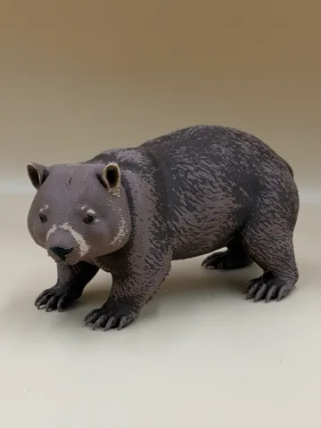 Letrero o emblema decorativo: Walter the Wandering Wombat — vista de referencia 2