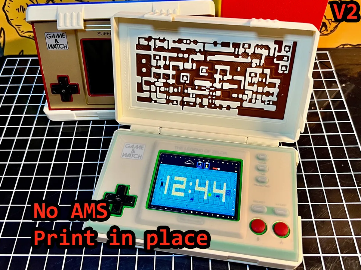 Estuche para Game & Watch V2 - Edición Zelda por Printorok MakerWorld ...
