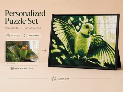 Universal Puzzle with Custom Size & Pieces