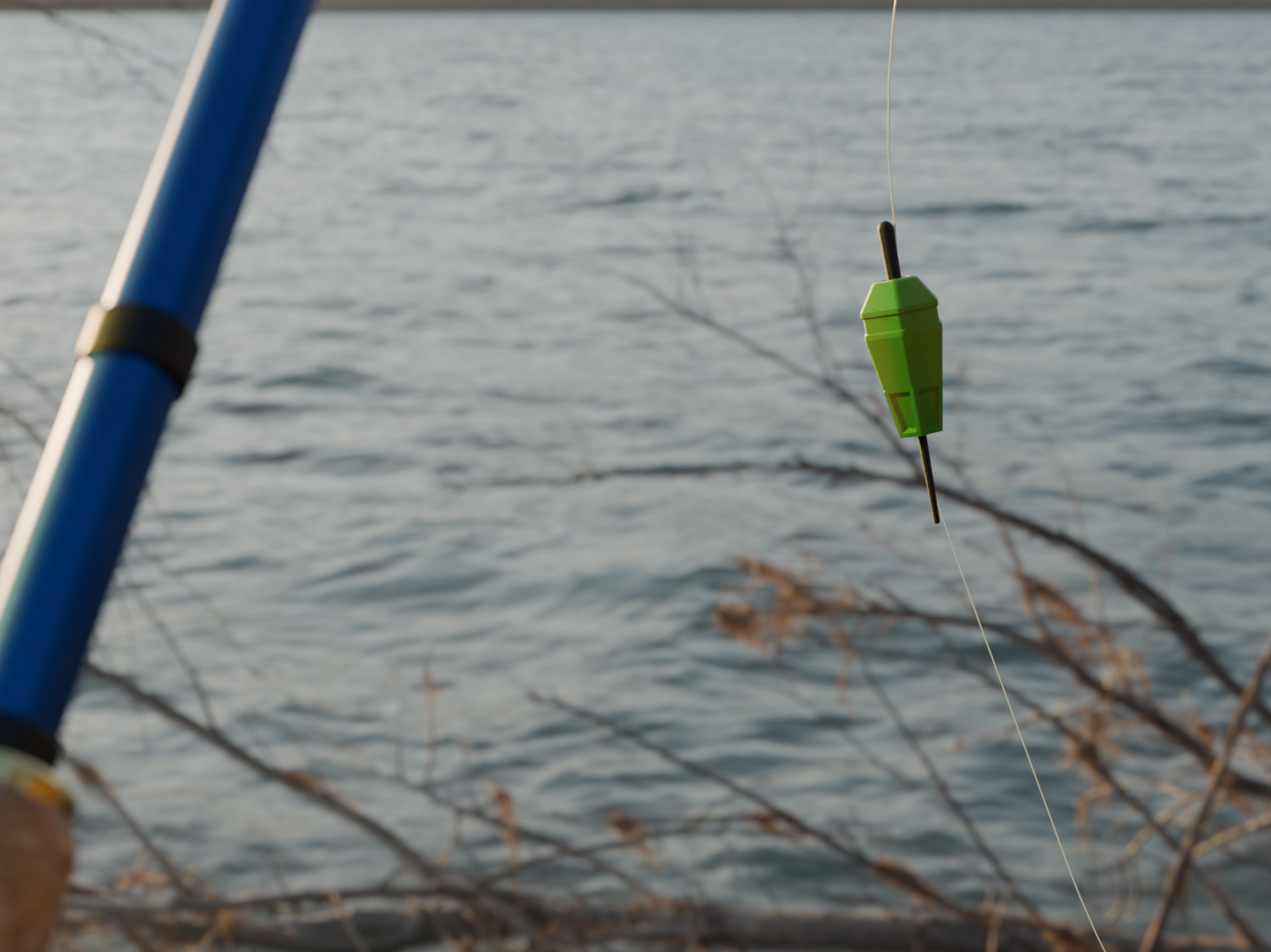 Fishing Float/Bobber | Simple & Leader Compatible