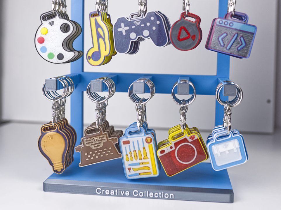 Smart Commercial Keychain Display Stand 