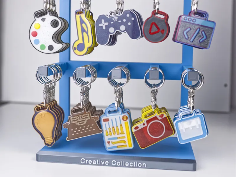 Smart Commercial Keychain Display Stand