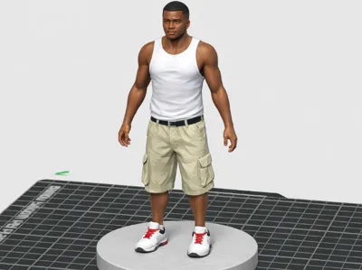 Franklin GTA5 Character 