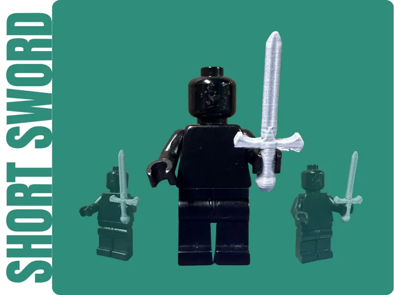 The DaVito: Midevil Brick Building Short Sword