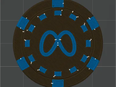 Meta Logo - chip spinner