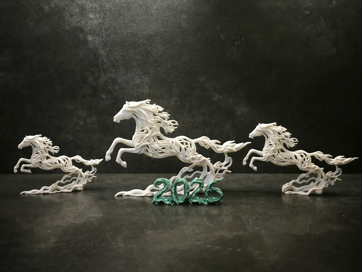 Year of the Horse 2026 - Ethereal Stallion view 4