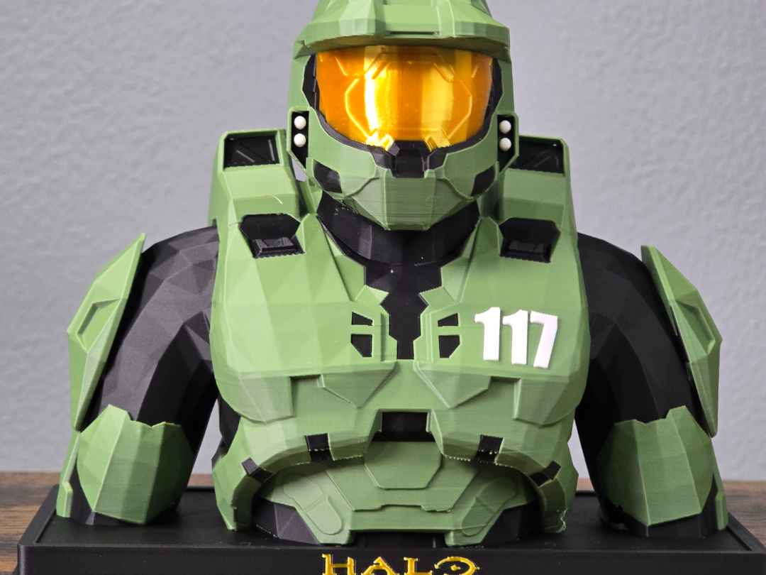 Master Chief Multicolor Bust