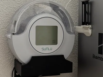 Wall-mounted SUNLU S2 filament dryer
