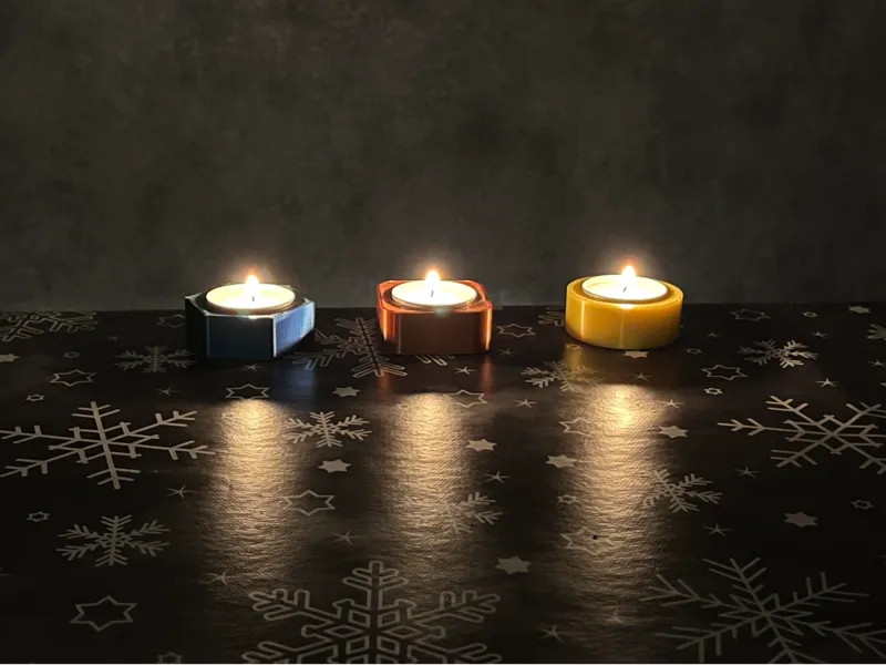 simple tealightholders