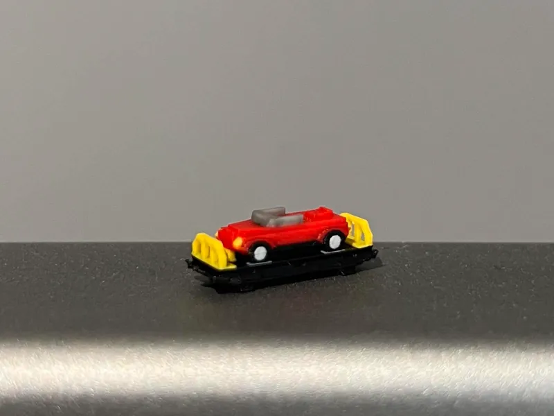 Brick Cargo Train Deluxe 3 - Toy or Display Model
