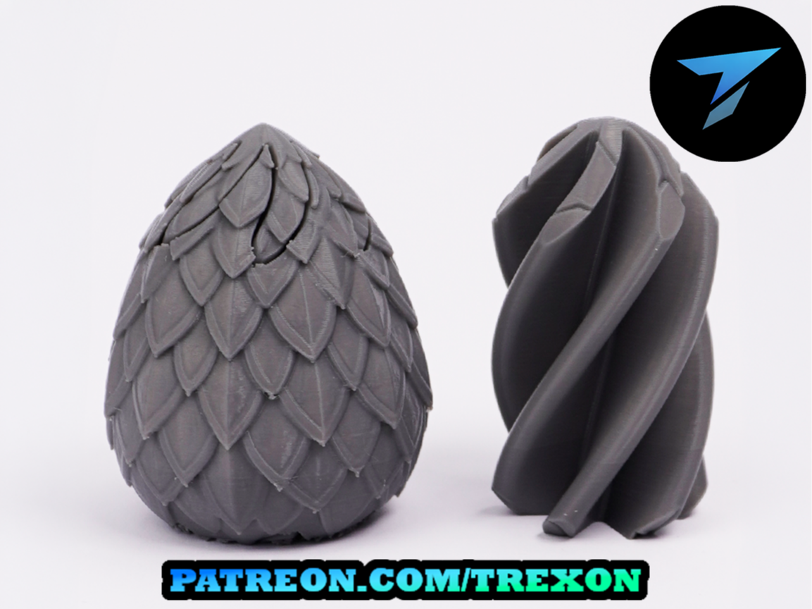 Passthrough Scale Dragon Egg Fidget