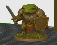 Figurine miniature Grenouille guerrière — photo 4