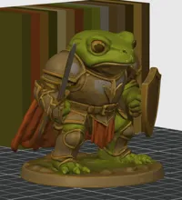 Figurine miniature Grenouille guerrière — photo 5