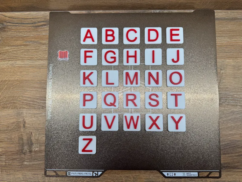 3D Alphabet & Numbers - AMS