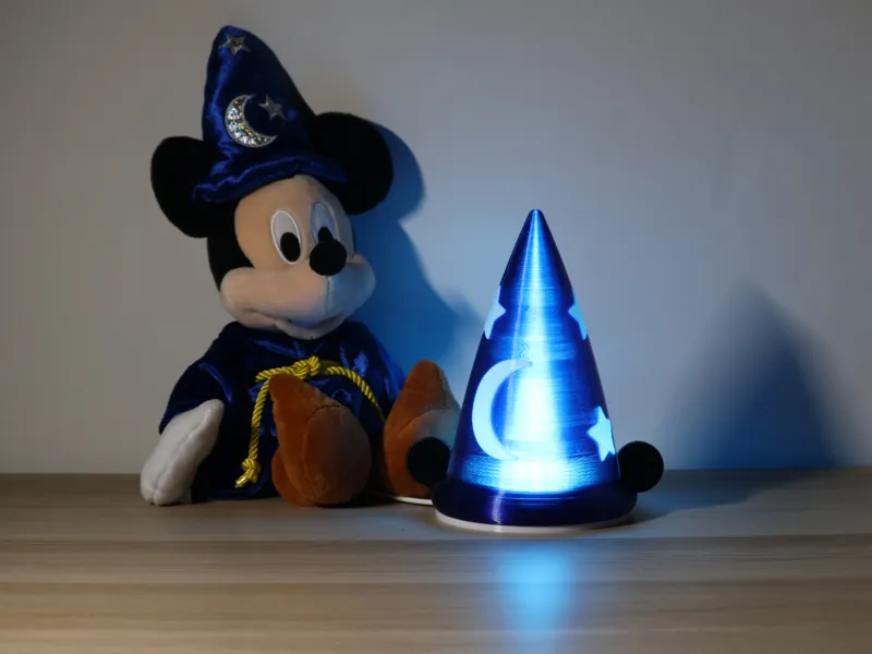 Magic Mickey Sorcerer Hat Desk Lamp - LED KIT 001