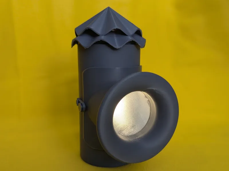 Victorian-style police torch