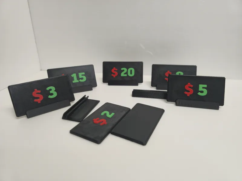 Table signs